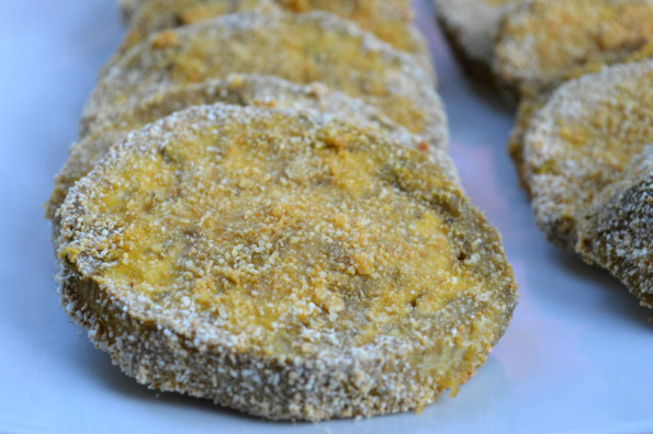 melanzane panate al forno