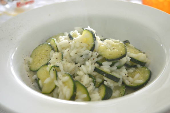 riso e zucchine