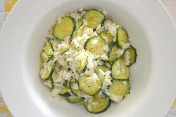 riso e zucchine