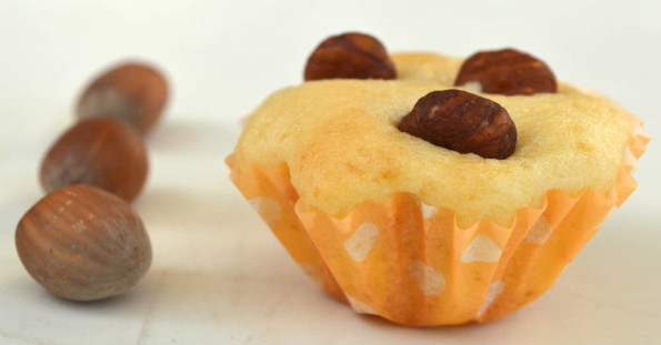muffin ricotta e nocciole