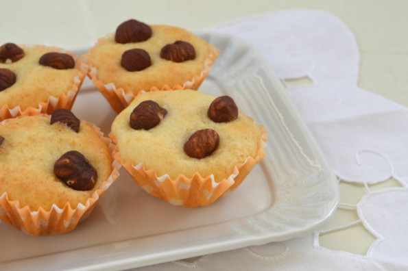muffin ricotta e nocciole