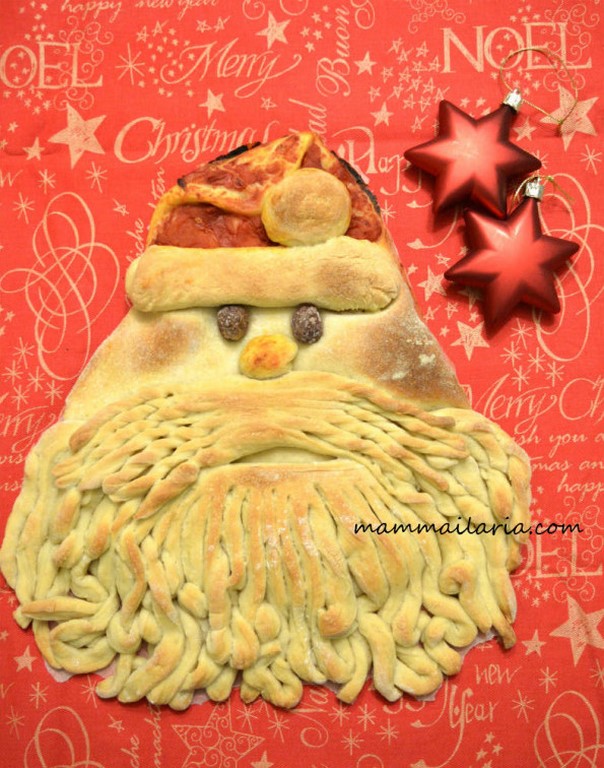Babbo Natale Pizzeria.Pizza Babbo Natale Ilaria Zizza