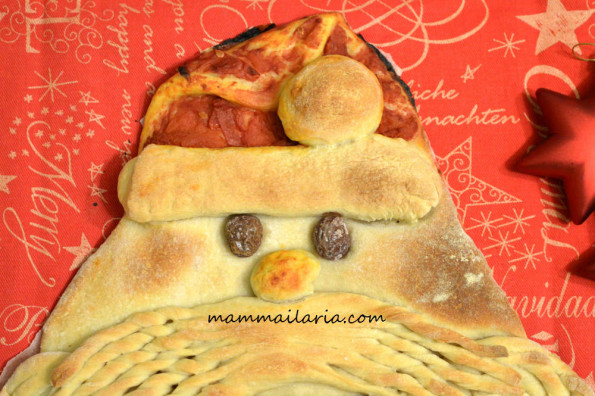 pizza Babbo Natale
