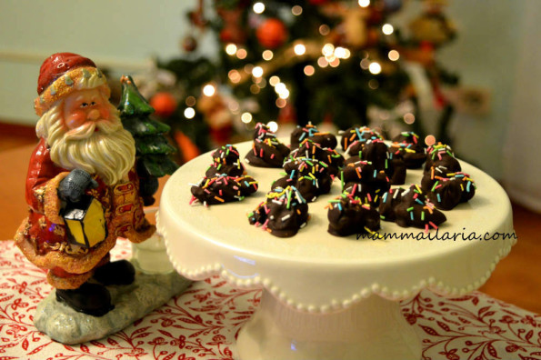 cioccolatini con mandorle e nocciole