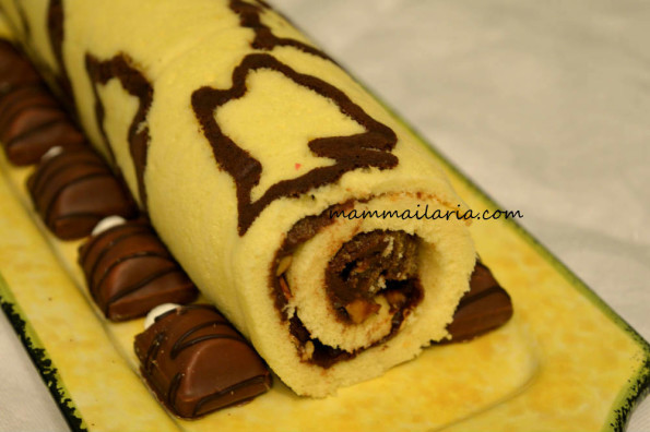 rotolo alla nutella lupacchiotto