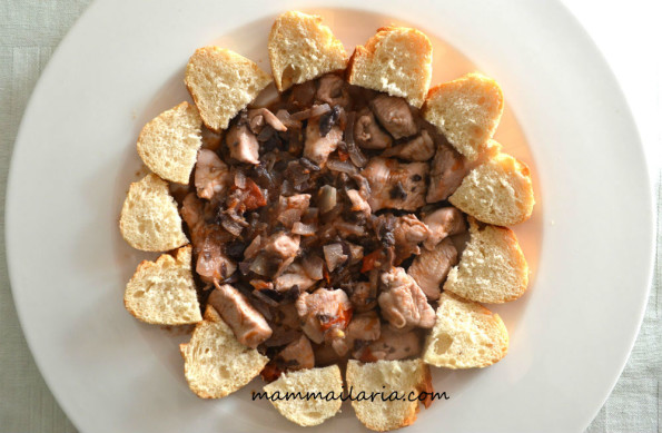 bocconcini di pollo alle olive