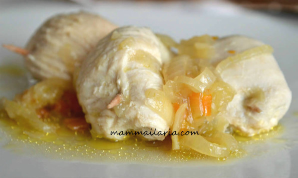 involtini di tacchino con pinoli e pecorino 