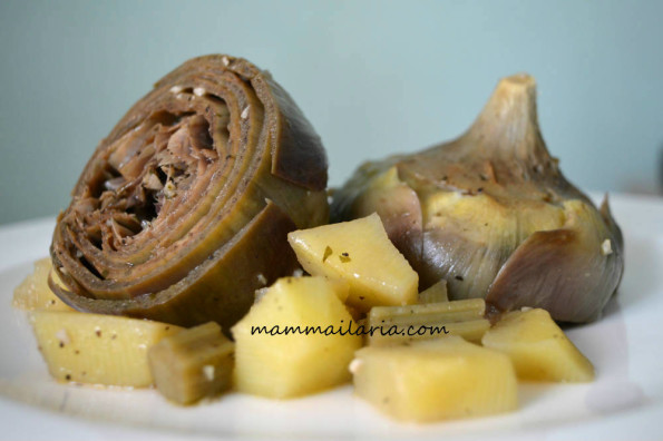 carciofi alla romana