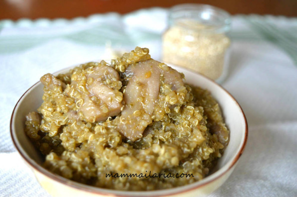 quinoa ai funghi