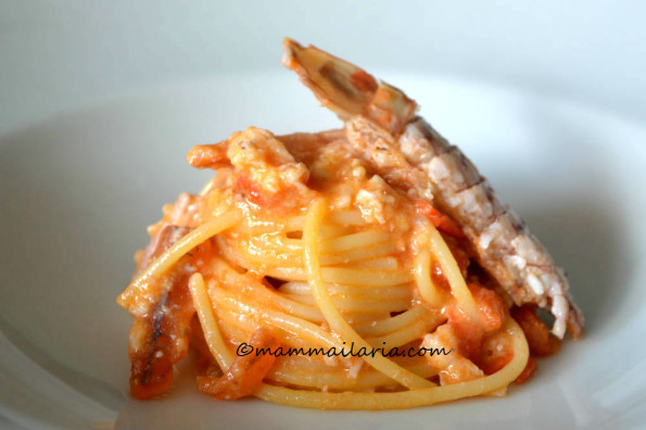 spaghetti con le spernocchie
