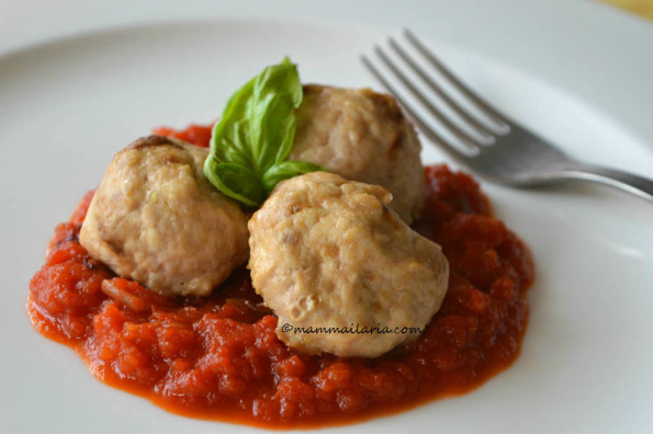 polpette di pollo