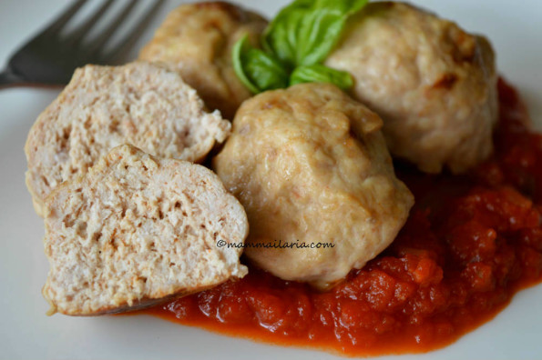 polpette di pollo