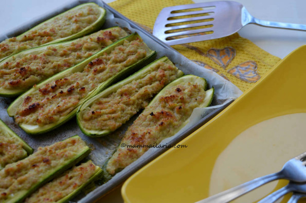 zucchine ripiene 