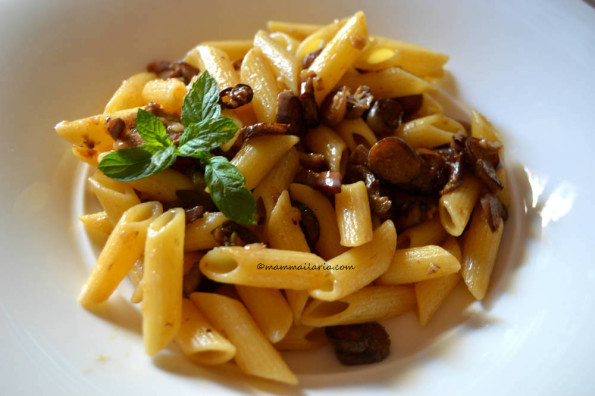 pasta con le melanzane aromatiche