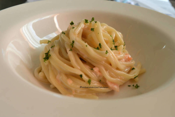 pasta al salmone