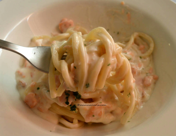 pasta al salmone