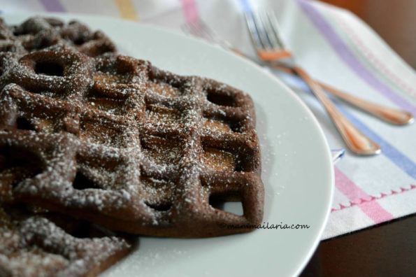 waffle al cacao