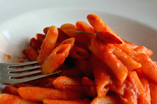 penne all'arrabbiata