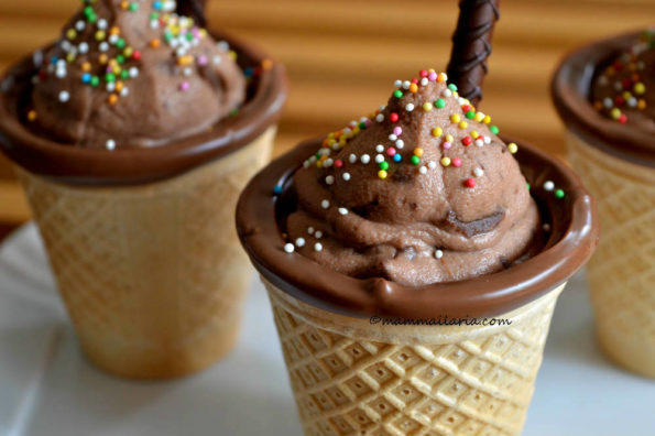 cialda golosa mascarpone, nutella e cioccolato