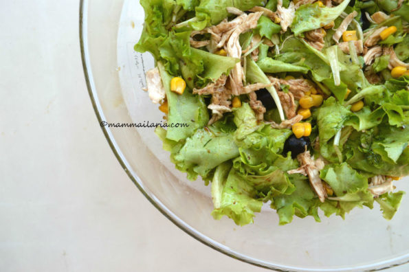 l'insalata di pollo light