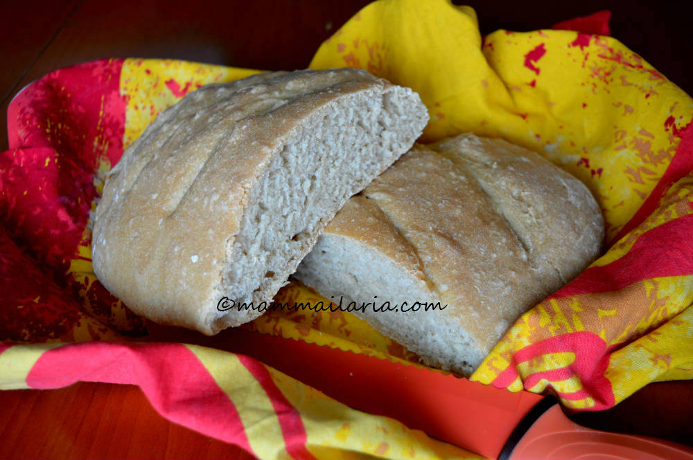 pane toscano piegatura a tre per i lievitati