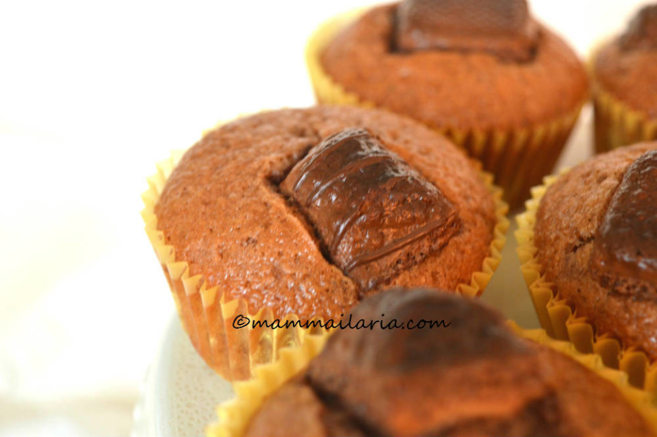 Muffin con kinder bueno Ilaria Zizza