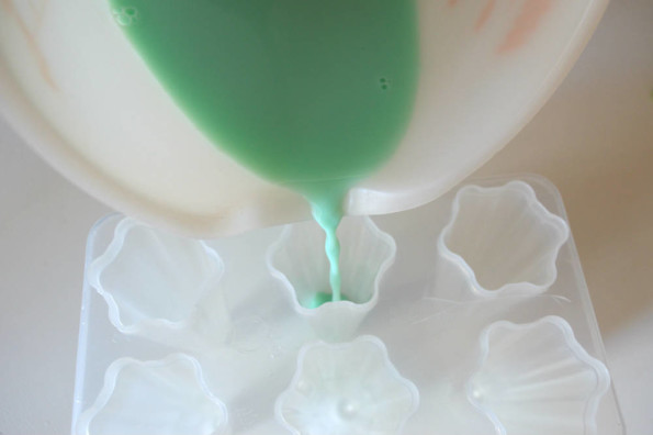 ghiaccioli latte e menta