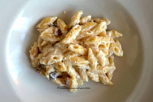 pasta ricotta e guanciale