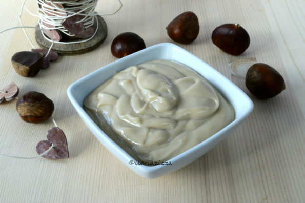Crema pasticcera alle castagne