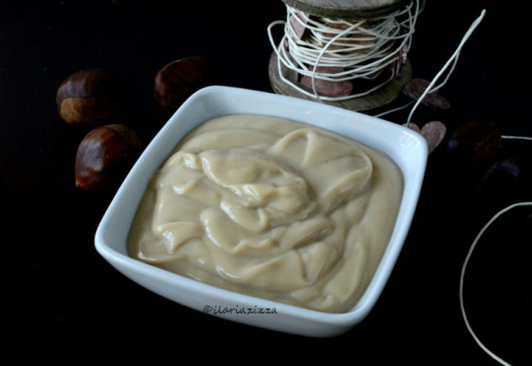 Crema pasticcera alle castagne