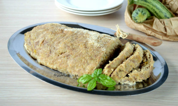 polpettone di carne e zucchine