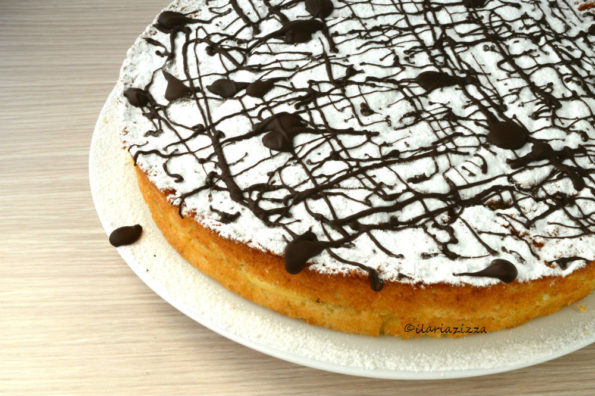 Ecco qui la deliziosa fetta della mia torta di compleanno facile e veloce.