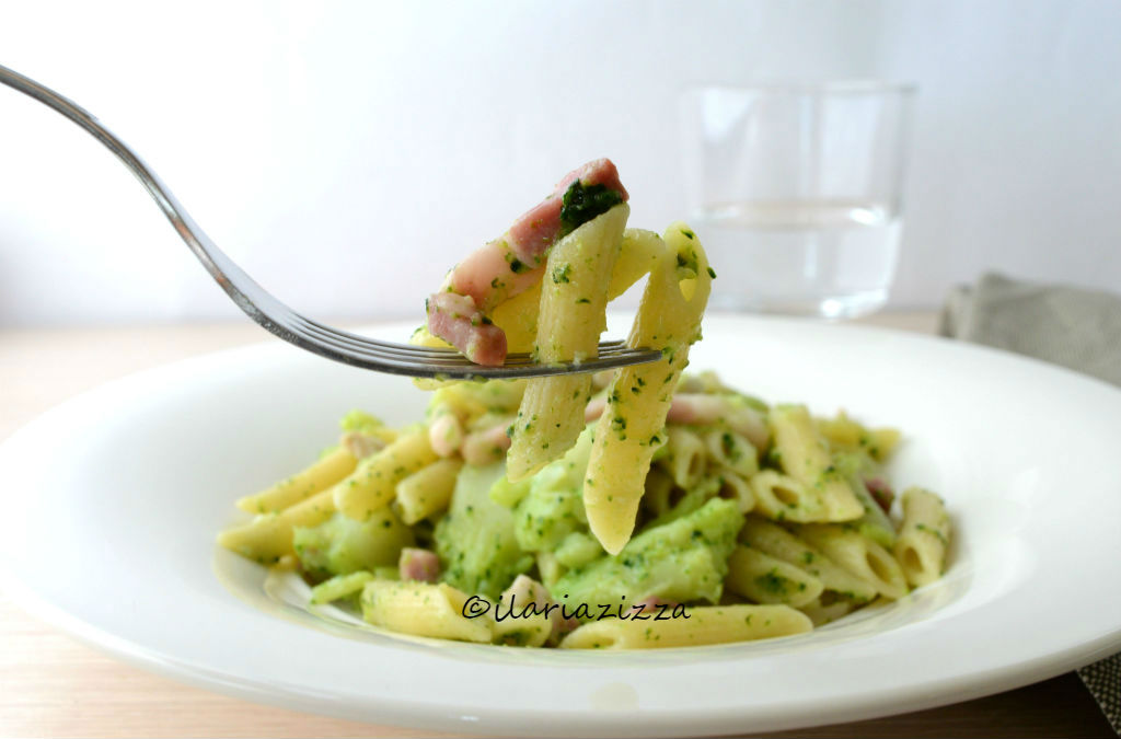 Pasta con broccoli e pancetta Ilaria Zizza