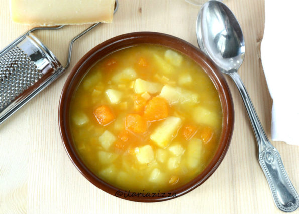 minestra di zucca e patate