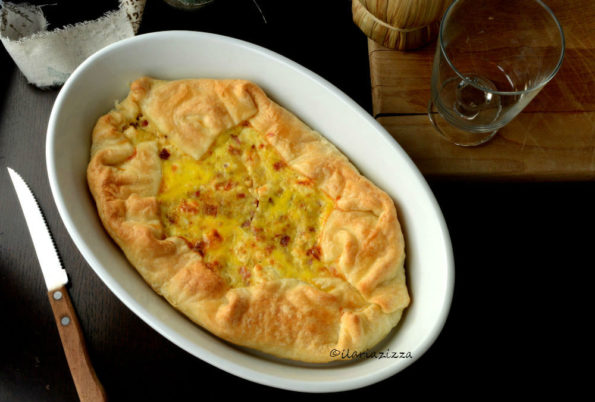 quiche di porri e feta
