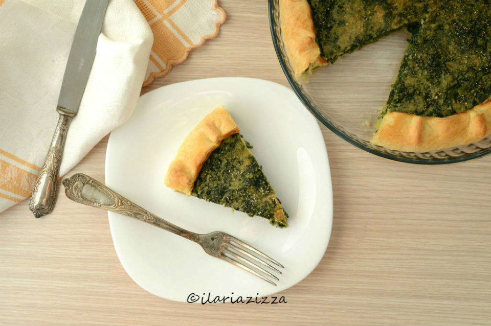 quiche con ricotta e bietola