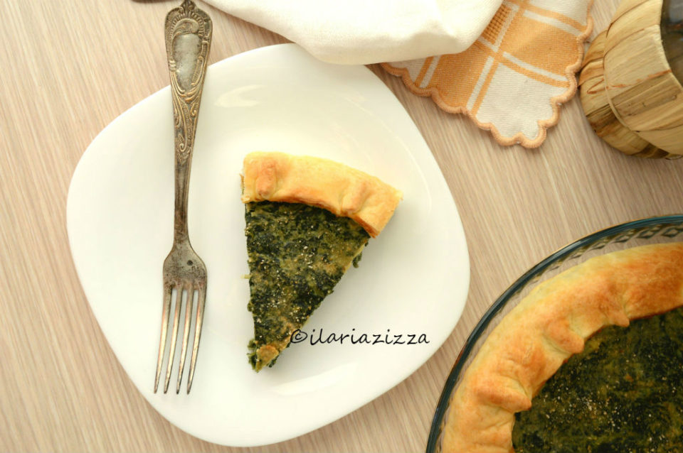 quiche con ricotta e bietola