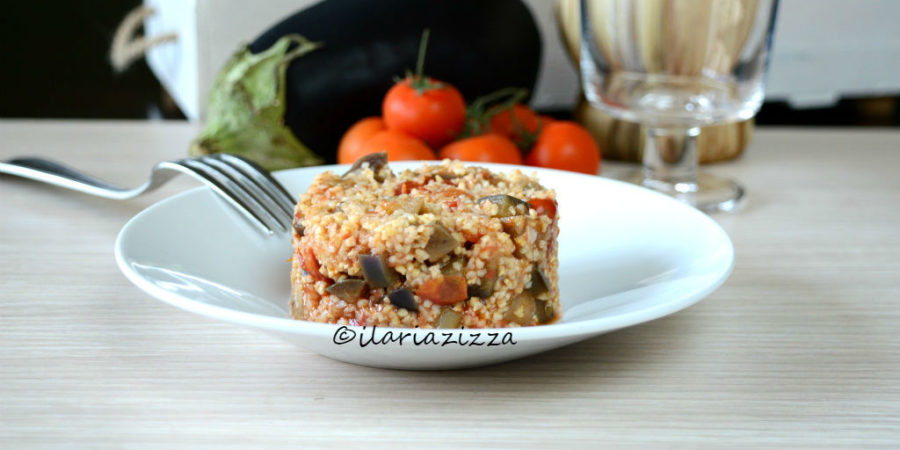 Bulgur con melanzane