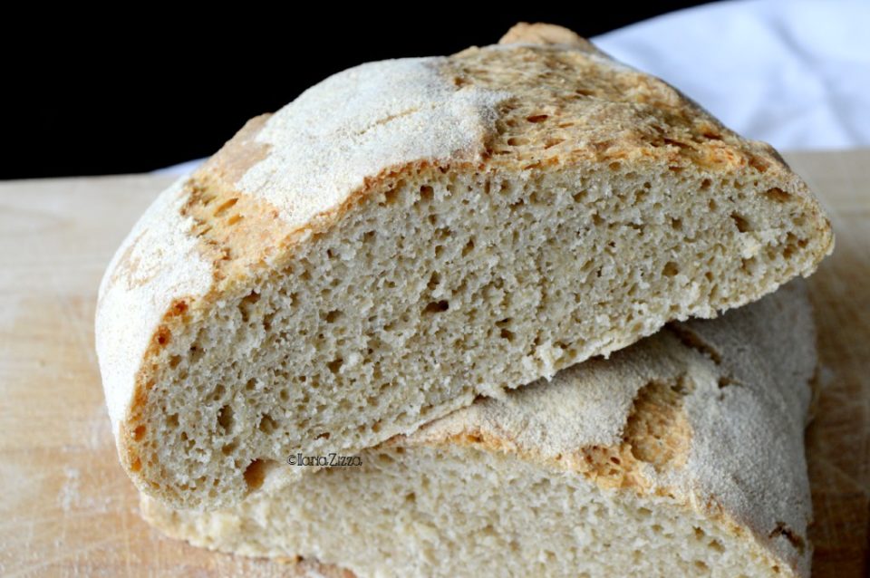 Pane con farine poco raffinate