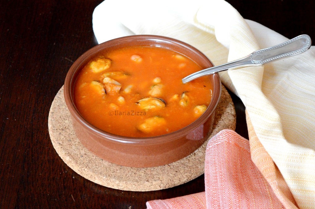 Zuppa cozze e fagioli Ilaria Zizza